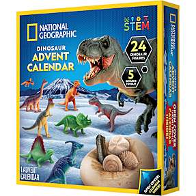 National Geographic dinosaur julekalender 2025