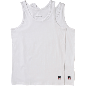 Vinson herre 2-pak undertrøje str. M - hvid