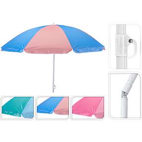 Strandparasol flere varianter - assorteret