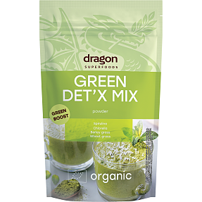 Plantepulver mix m. spirulina, chlorella, byg- og hvedegræs