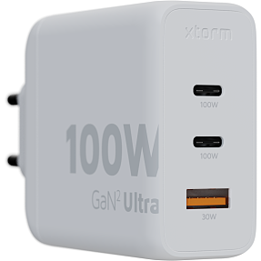 Xtorm GaN2 Ultra oplader 100w - hvid