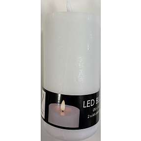 Windsor LED bloklys 9x17,5 cm - hvid