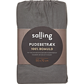 Salling hovedpudebetræk 50x70 cm  - grå
