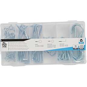 HomeFixer sortimentsæske 70 stk