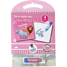 DanPen Junior vandmalebog - lyserød