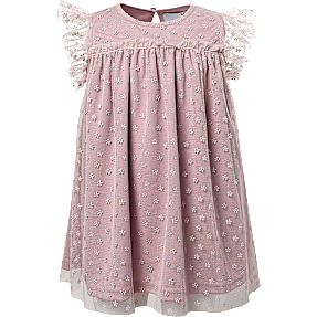 VRS baby kjole str. 74/80 - rosa