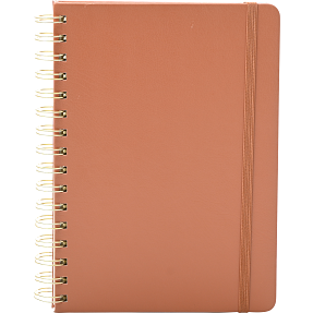 Danpen A5 notesbog - brun