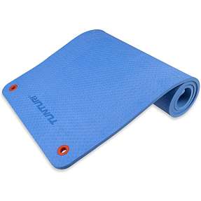 Tunturi Pro fitnessmåtte 180 cm - blå