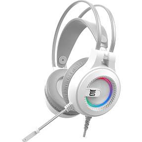 Xcrow Halo gaming headset - hvid