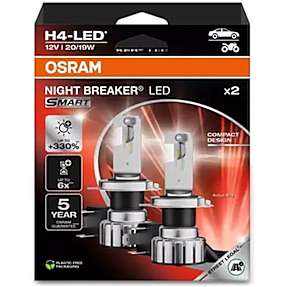 Osram billygte H4-LED smart 2 stk