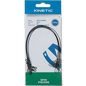 KINETIC PIKE FORFANG 30 CM 5-PAK - SORT
