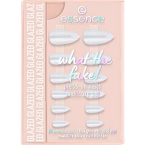 Kunstige negle Glazed