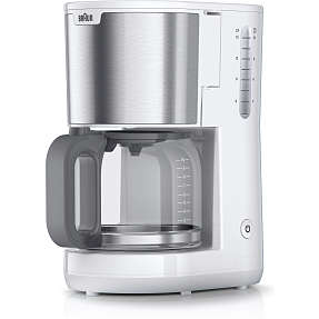 Braun PurShine kaffemaskine KF1500WH - hvid