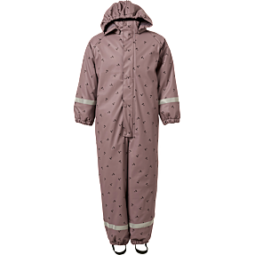 Basecamp børne regn heldragt str. 104 - lilla