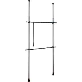 Wenko Herkules garderobestativ - sort