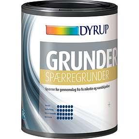 DYRUP spærregrunder 0,75 liter - hvid