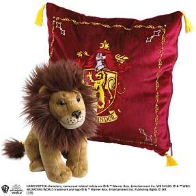 Harry Potter broderet fløjlspude 34 cm