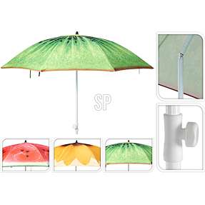 Strandparasol – flere varianter – assorteret