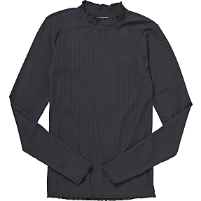 VRS teen rib bluse str. 146/152 - sort