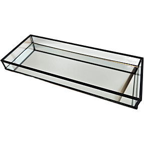 Dekorationsfad 30x12 cm - sort