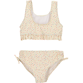 VRS børne bikini str. 134/140 - råhvid