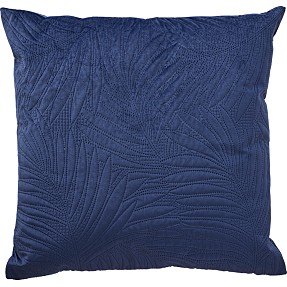 Salling pyntepude - velour blå