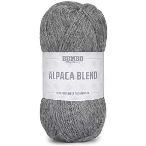 BUMBO Alpaka uldblandingsgarn - Grå 005