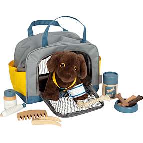 Small Foot kæledyrssæt hund bamse