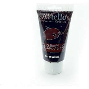 Artello akrylmaling 75 ml - Burnt Umber