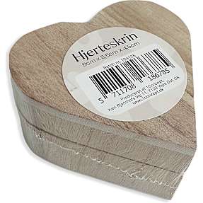 Træhjerteskrin