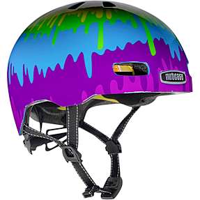 Nutcase cykelhjelm - flerfarvet