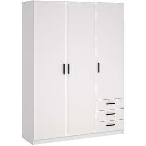 Sprint garderobeskab - hvid