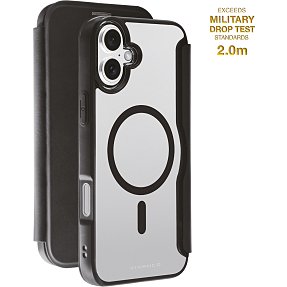 Vivanco iPhone 16 Plus Mag wallet - sort