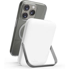 PURO powerbank 5000 mAh stand - hvid