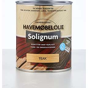 Solignum havemøbelolie 0,75 liter - teak