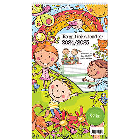 Familiekalender 24/25 - tegninger