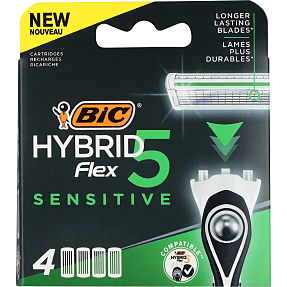 Barberblade 5-blads sensitiv hud