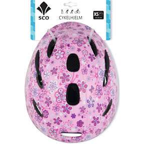 SCO Cykelhjelm - Blomster