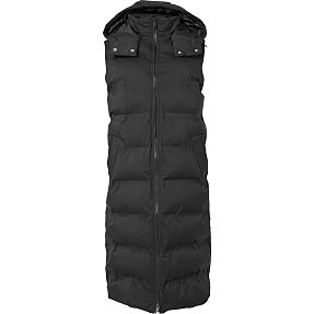 VRS dame puffervest str. XL - sort