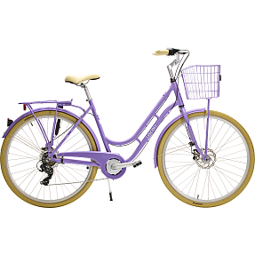 SCO Classic damecykel 7 gear 28" 2025 - lilla