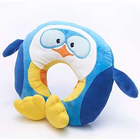 Travel Blue rejse/nakkepude - Pingvinen Puffy