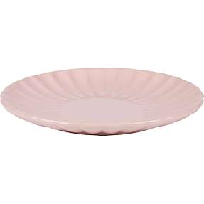 Middagstallerken 26,5 cm - rosa