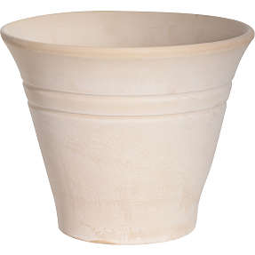 Camelia krukke Ø:33 cm - lys ler