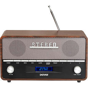 Denver DAB-36LW retro DAB+ radio