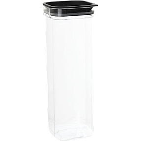 Madopbevaring 1,7 liter - sort