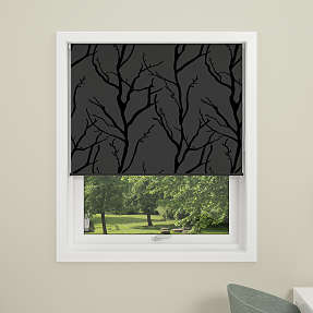 DEBEL Tree rullegardin 140 x 175 cm - grå