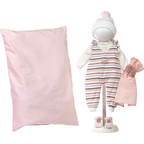 Llorens dukke tøj og pude