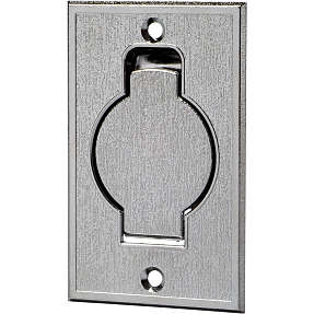 Sugekontakt gulv - krom metal