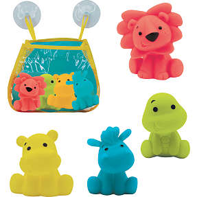 Ludi badedyr med opbevaringsnet