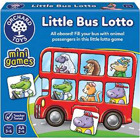 Orchard Toys Little Bus Lotto mini spil